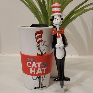 Dr. Seuss Cat in the Hat Mug and Pen Set